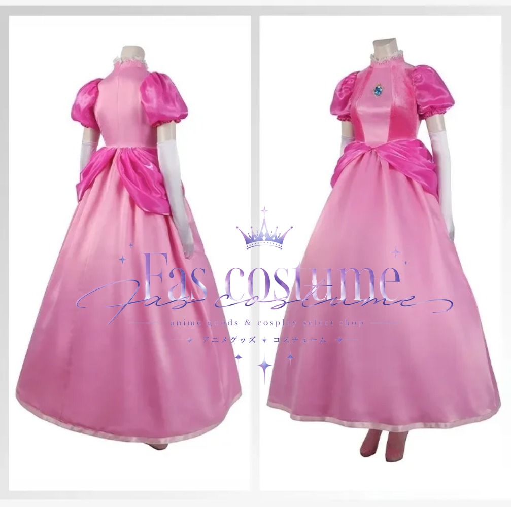 Earrings - Princess Peach Cosplay Costume Super Bros