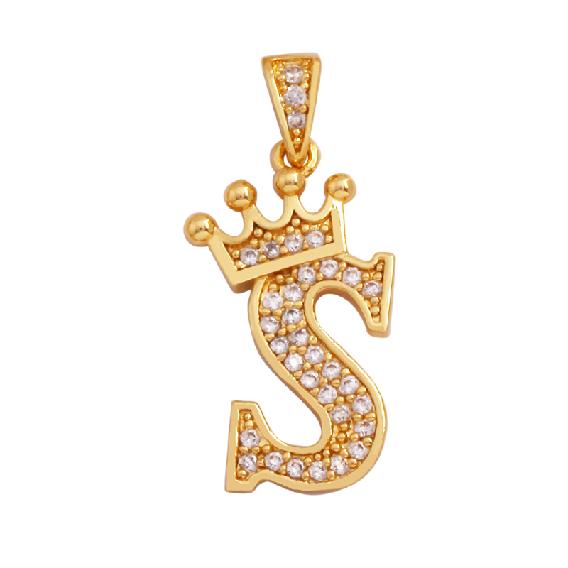 Fashion Exquisite 18K Gold Pla - Initial Letter Necklace 18K Gold ulasan dan harga