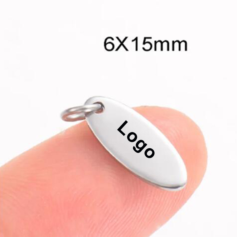50pcs Stainless Steel Personal - Custom Name Necklace Stainless Steel ulasan dan harga