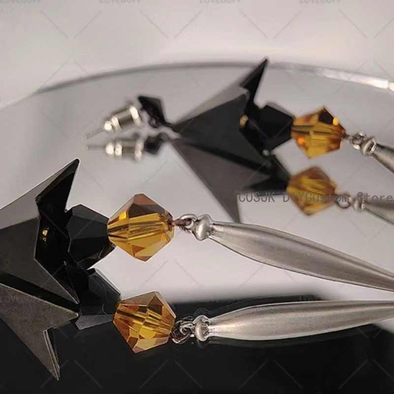 Game Genshin Impact Zhongli Co - Earrings ulasan dan harga