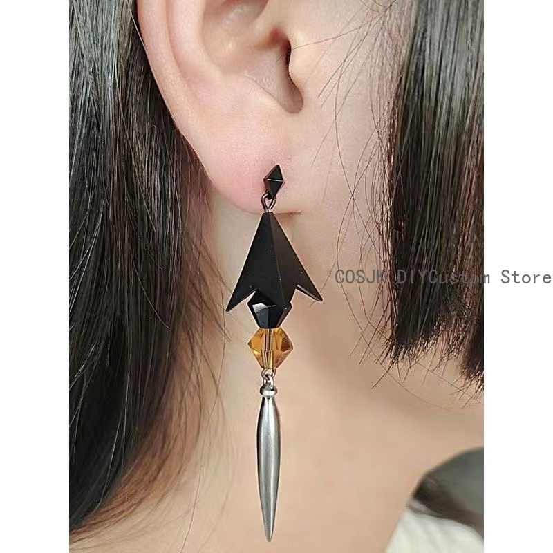Game Genshin Impact Zhongli Co - Earrings ulasan dan harga