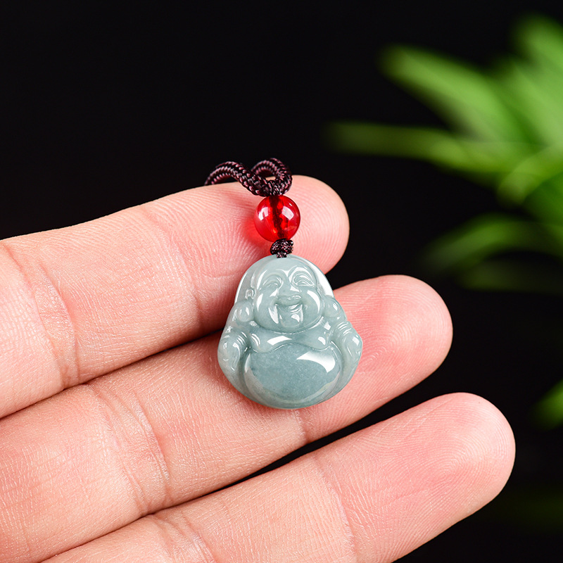 Myanmar Jadeite Guanyin Buddha - Necklaces ulasan dan harga