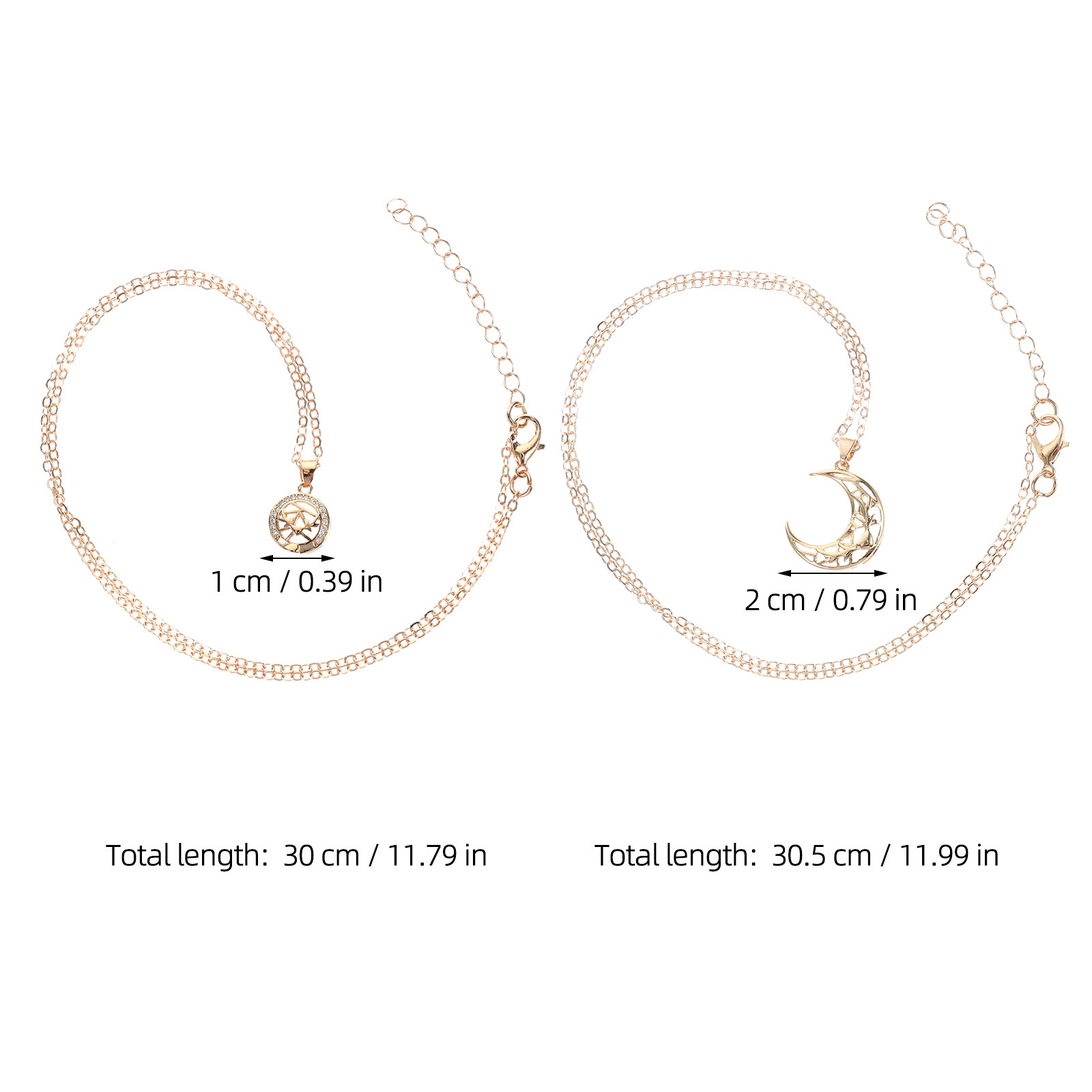Layered Necklace Clasp Matchin - Magnetic Couple Matching Necklaces ulasan dan harga