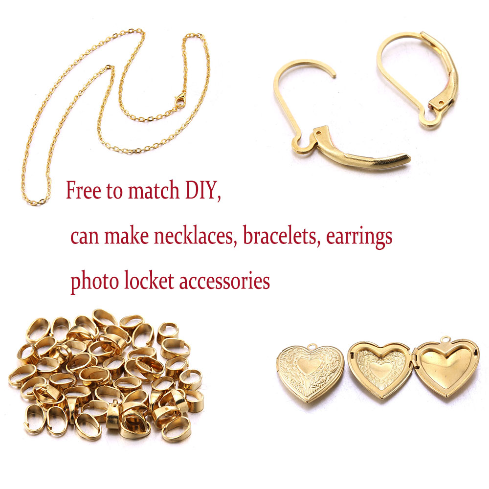 Fashion Gift Wholesale Classic - Heart Locket Necklace Photo ulasan dan harga