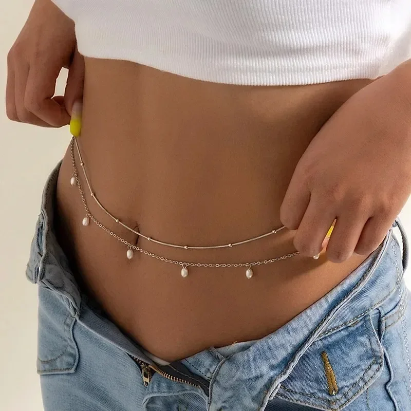 New Charm Sexy Double Layer Bu - Body Jewelry ulasan dan harga