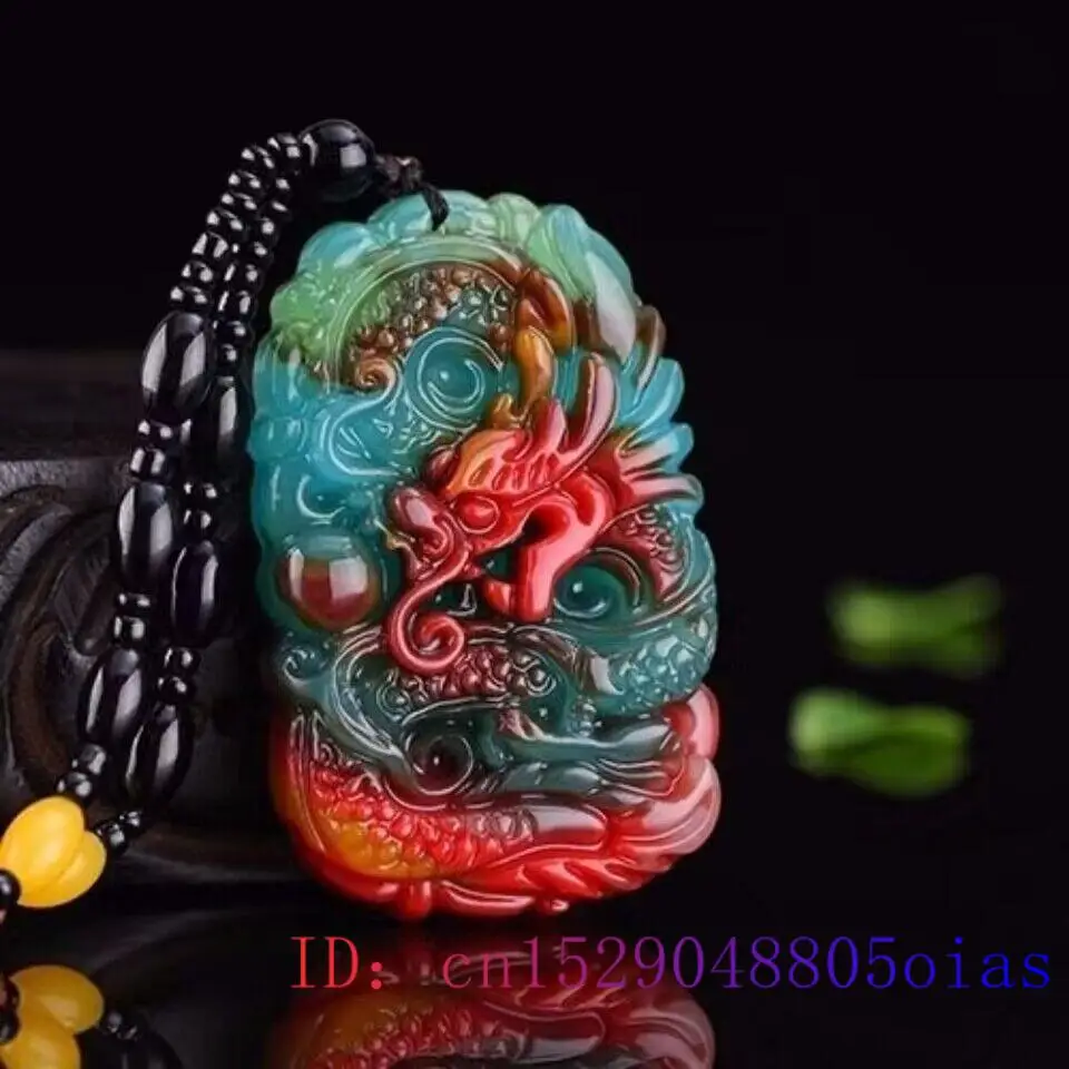 Real Jade Dragon Pendant Neckl - Necklaces ulasan dan harga