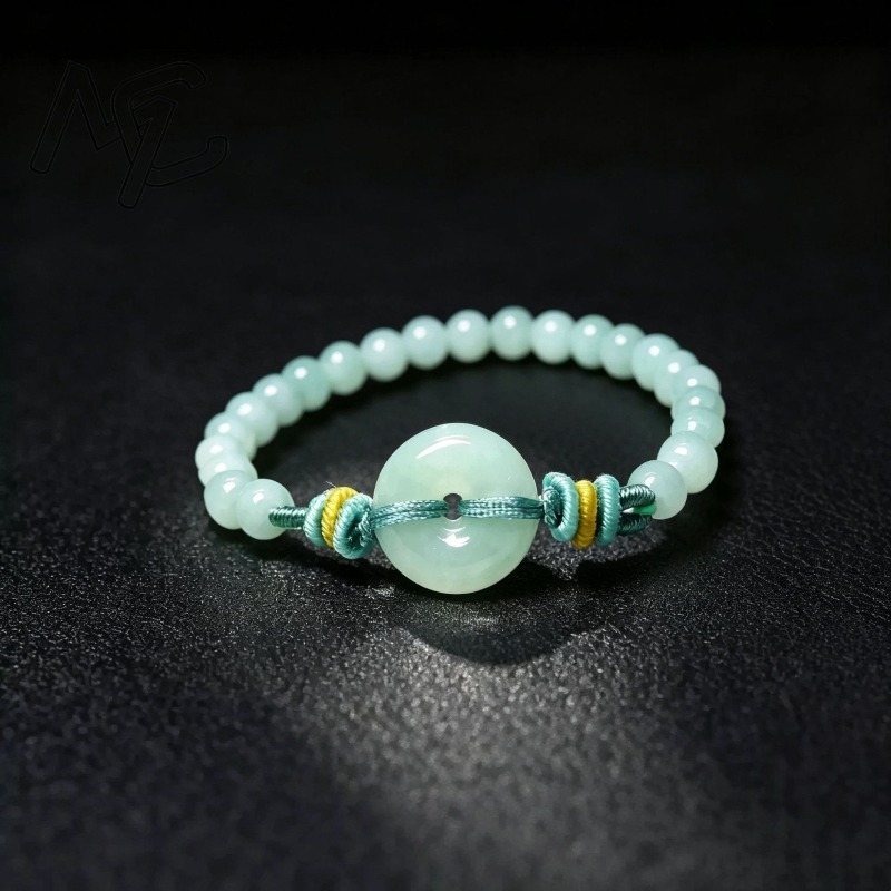 Natural Real Emerald Blue Wate - Bracelets ulasan dan harga