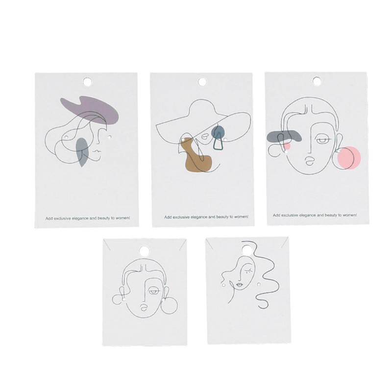 ABQR Fashion 100Pcs/Lot Elegan - Earrings ulasan dan harga