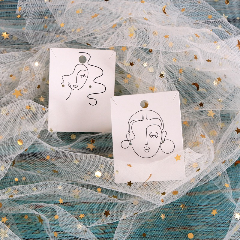 ABQR Fashion 100Pcs/Lot Elegan - Earrings ulasan dan harga