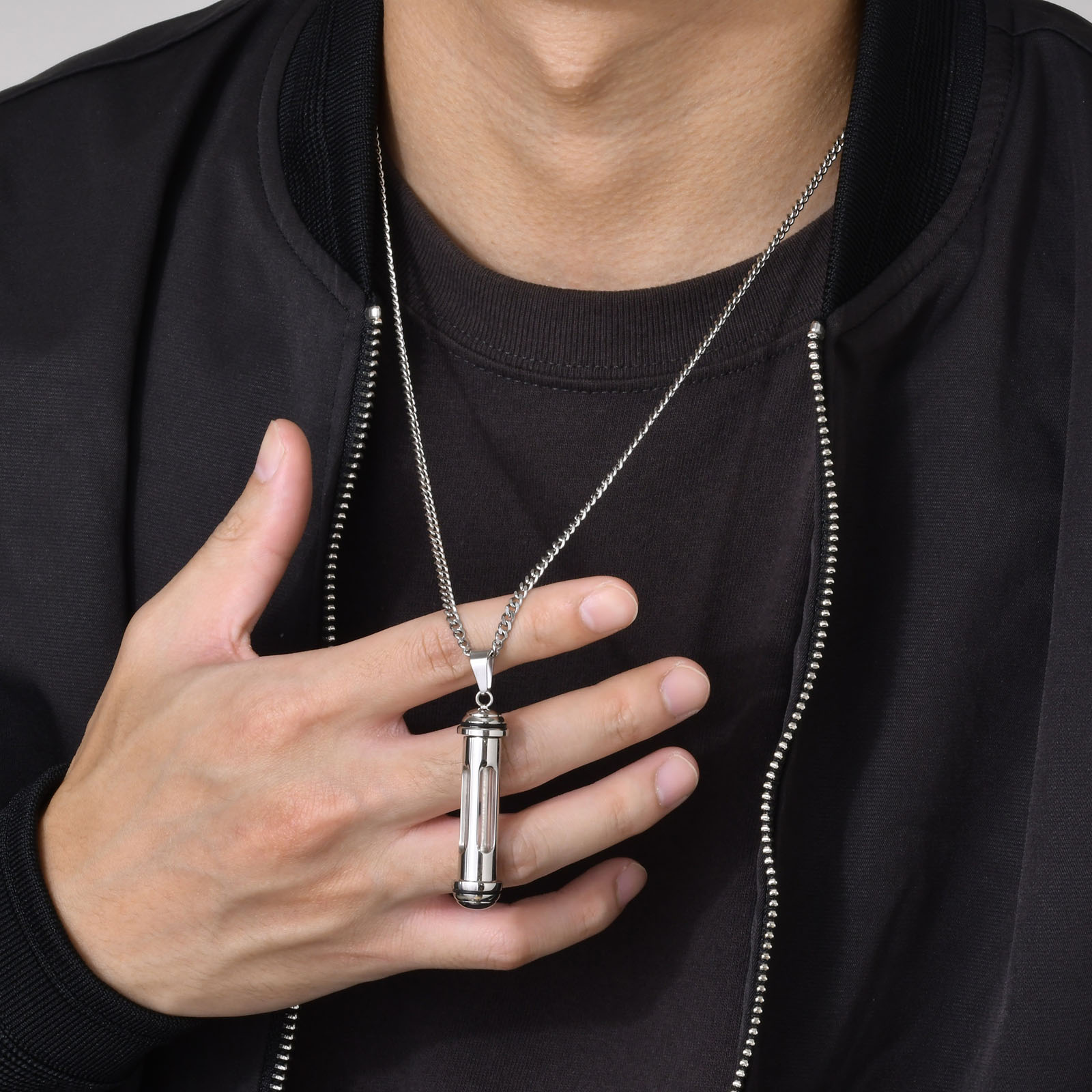 Vnox Men's Stainless Steel Nec - Cuban Link Chain 12Mm ulasan dan harga
