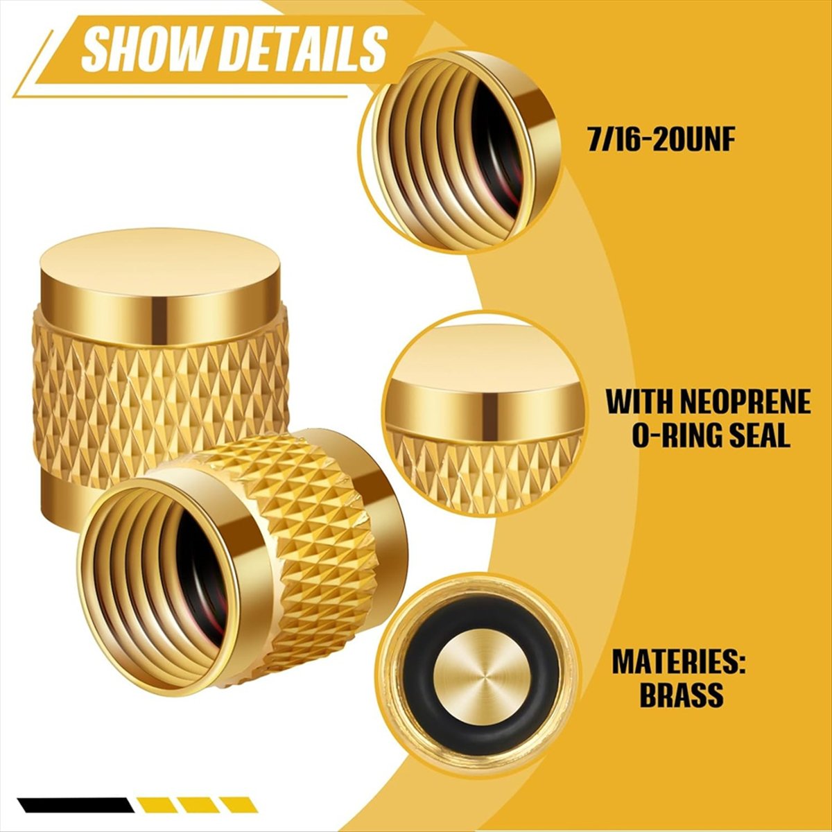 9Pack X(1/4 Flare Cover, Round - Rings ulasan dan harga