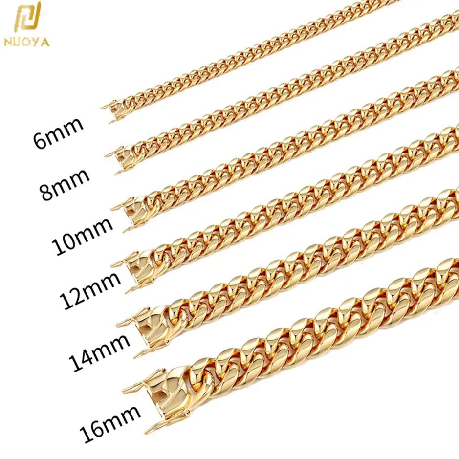 6mm/8mm/10mm/12mm Hip-Hop High - Cuban Link Chain 12Mm ulasan dan harga
