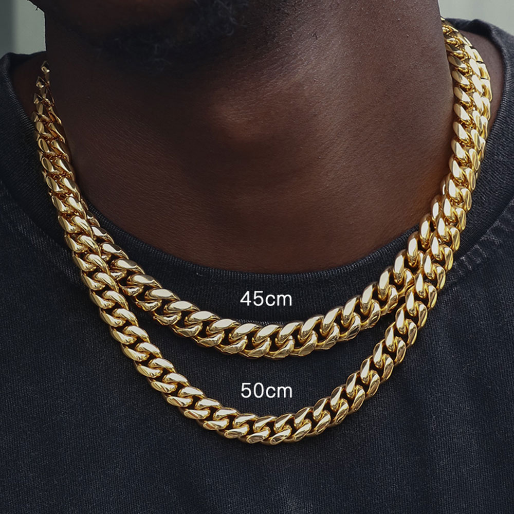 6mm/8mm/10mm/12mm Hip-Hop High - Cuban Link Chain 12Mm ulasan dan harga
