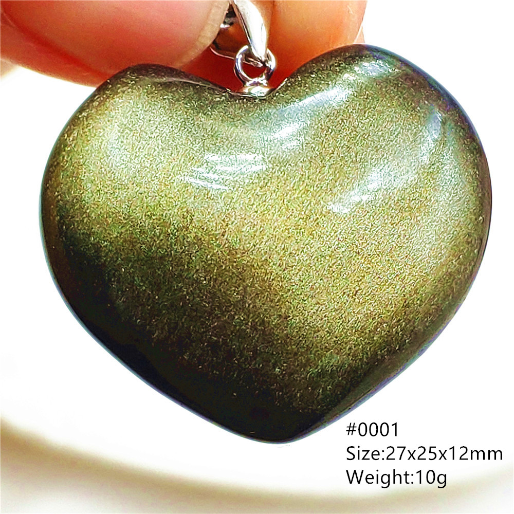 Natural Gold Obsidian Pendant  - Crystal Pendant Necklace Natural Stone ulasan dan harga