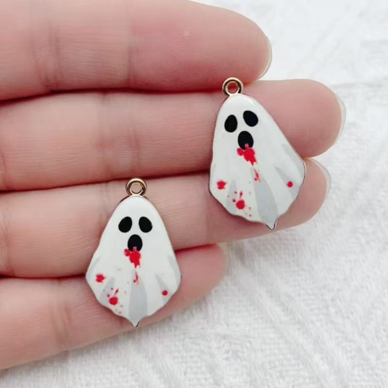 10pcs Cross border Halloween G - Earrings ulasan dan harga