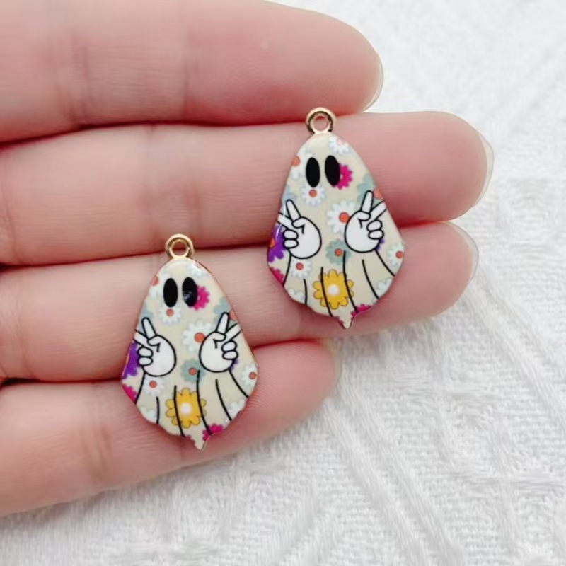 10pcs Cross border Halloween G - Earrings ulasan dan harga