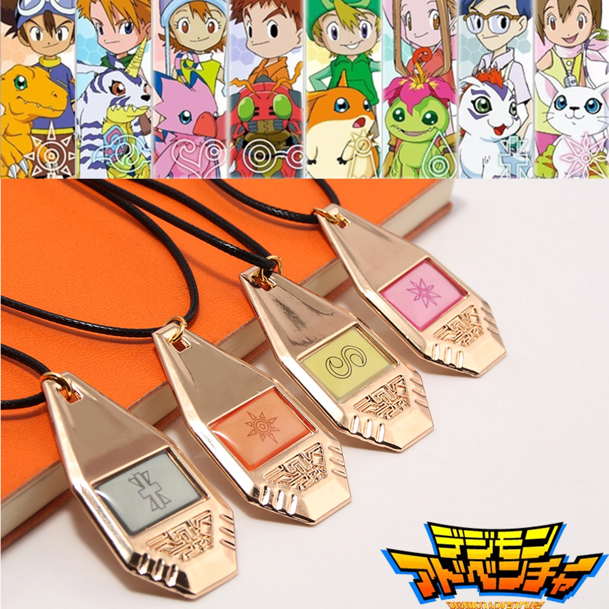 Digimon Adventure Necklace Jew - Anime Pendant Necklace ulasan dan harga