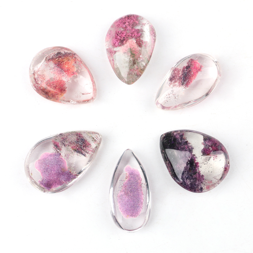 Ghost Phantom Crystal Purple Q - Crystal Pendant Necklace Natural Stone ulasan dan harga