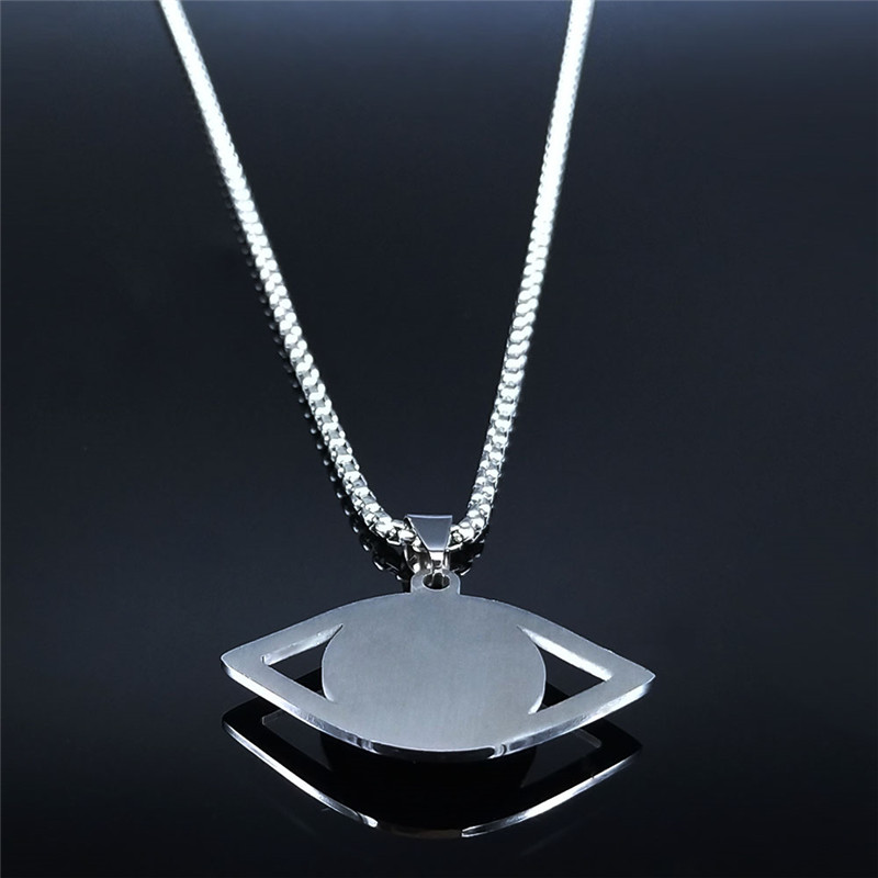 Islam Hamsa Evil Blue Eye Neck - Necklaces ulasan dan harga
