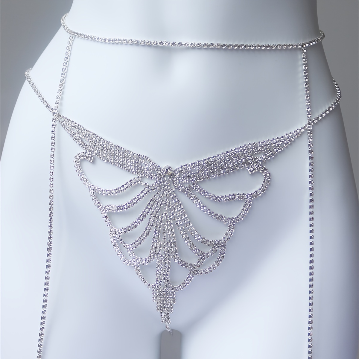 Multi layer rhinestone sparkli - Body Jewelry ulasan dan harga