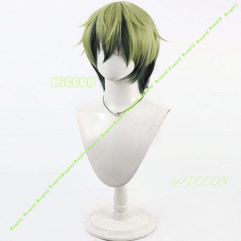 Naoya Zenin Cosplay Wig Green  - Earrings ulasan dan harga
