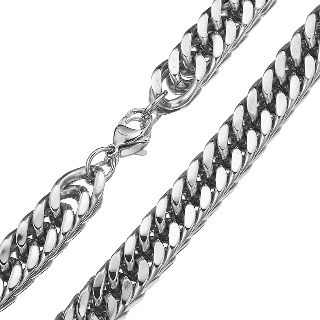 8mm-19mm Any Length Heavy Poli - Cuban Link Chain 12Mm ulasan dan harga