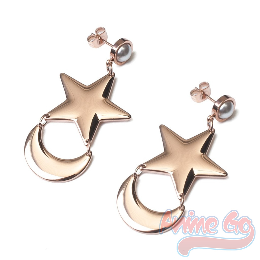 Anime Sailor Usagi Tsukino Cos - Earrings ulasan dan harga