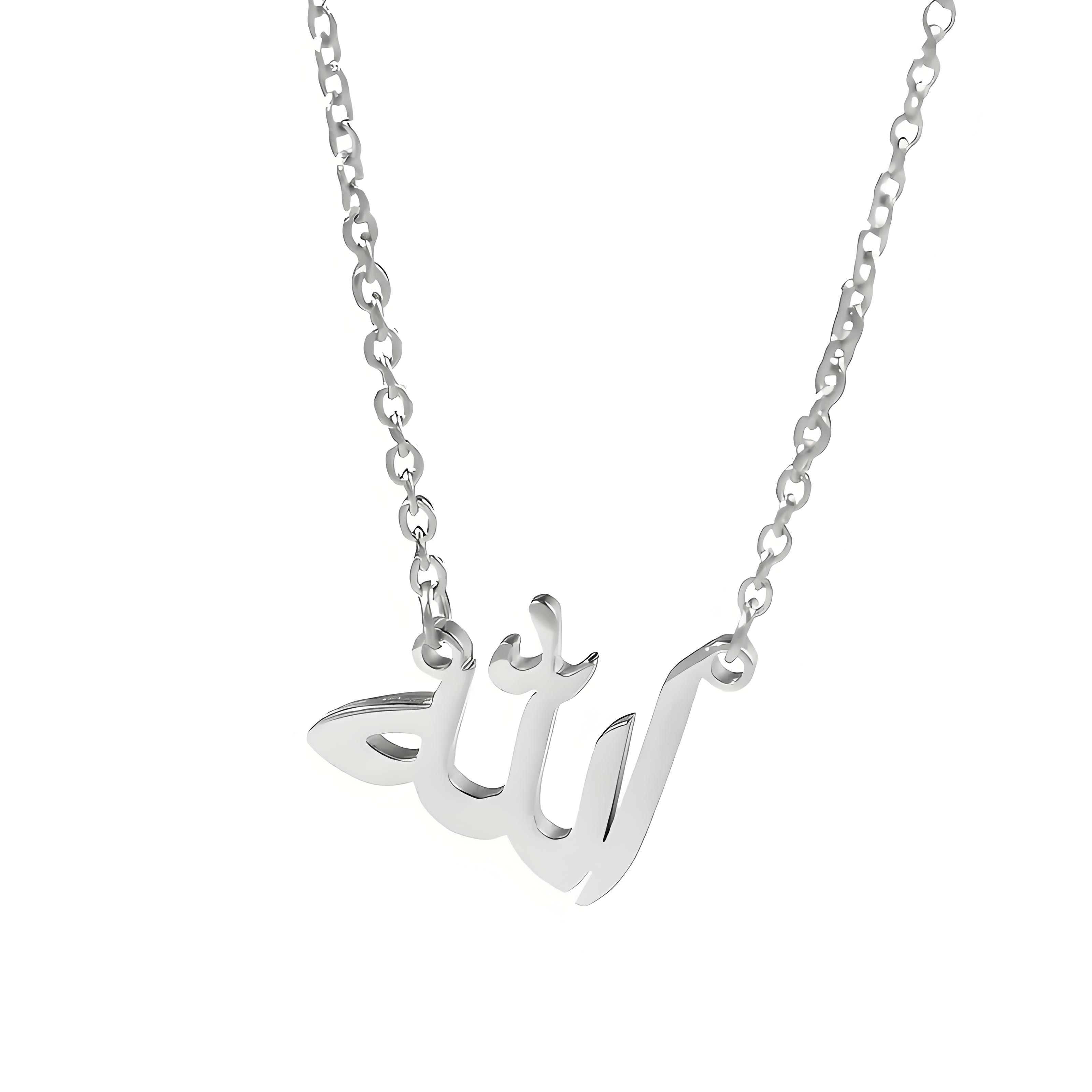 Personalized Arabic Name Neckl - Custom Name Necklace Stainless Steel ulasan dan harga
